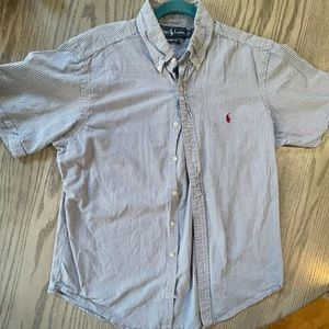 Ralph Lauren Classic Fit Men’s Medium Seersucker Shirt
